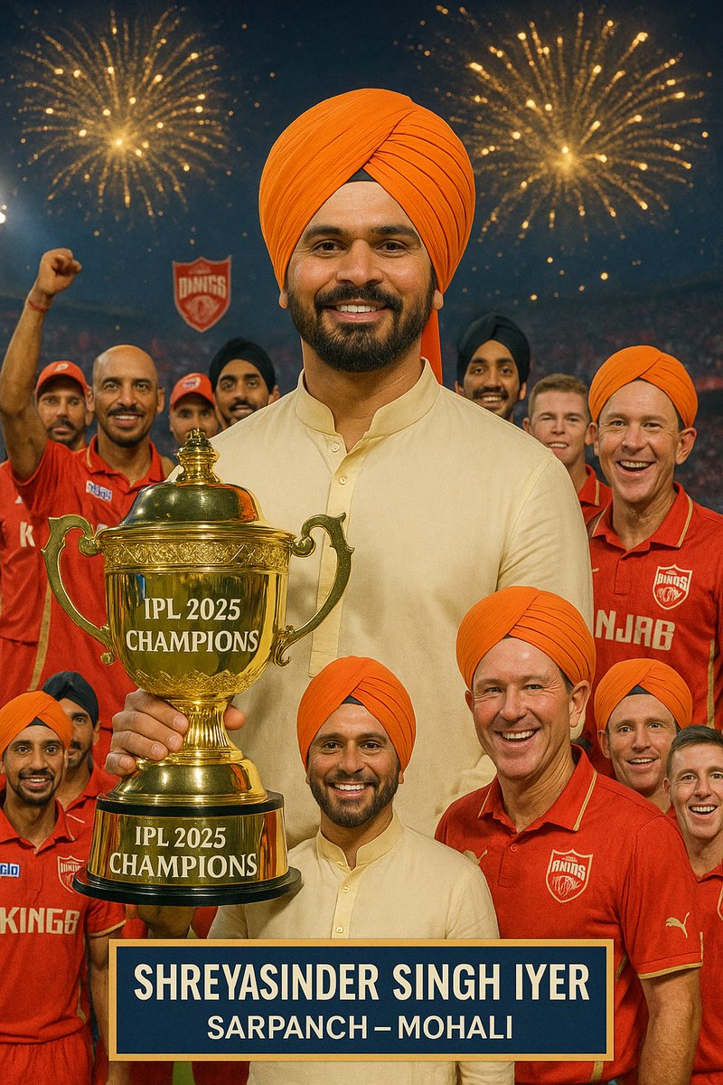 OH SARPANCHAAAAA  !!!!

<a href="/PunjabKingsIPL/">Punjab Kings</a> !!!!!!