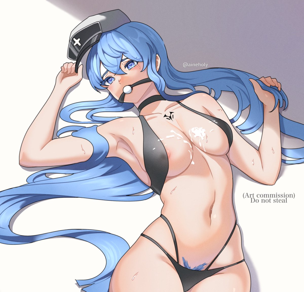 MercilessAine's tweet photo. #esdeath fanart #nsfw 
Open for art commission🎀 https://t.co/WCE9oRBSrH