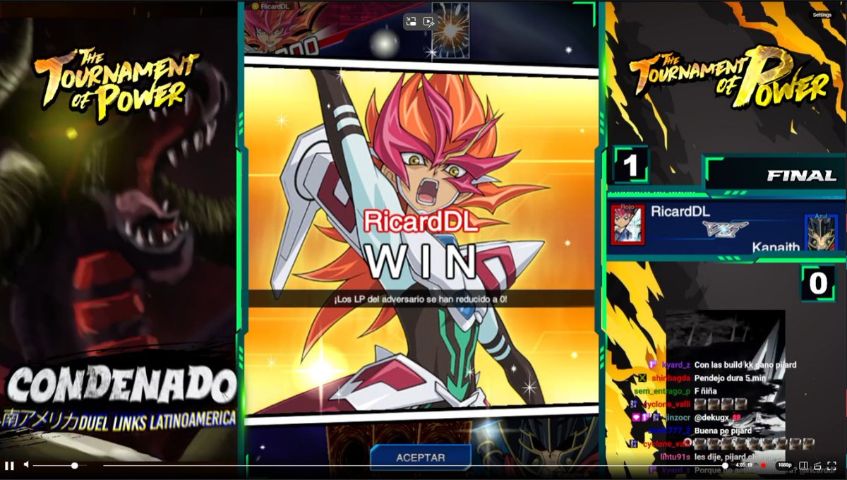 1st Place The Tournament of Power #13 
Top32 Shadoll OO
Top16 Shadoll  0X0
Top8 Shadoll   OXO
Semifinal Utopia OO
Final Shadoll OO

Ni pensaba jugar el top32 pero bueno, se logro jajja

Gracias <a href="/DiuanPL/">Diuan</a> Por la lista :D