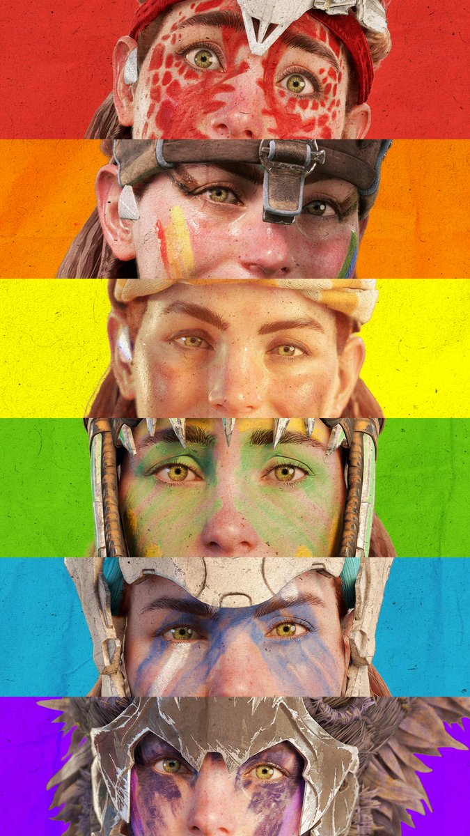 Happy Pride Month 🏳️‍🌈

#HorizonForbiddenWest #beyondthehorizon