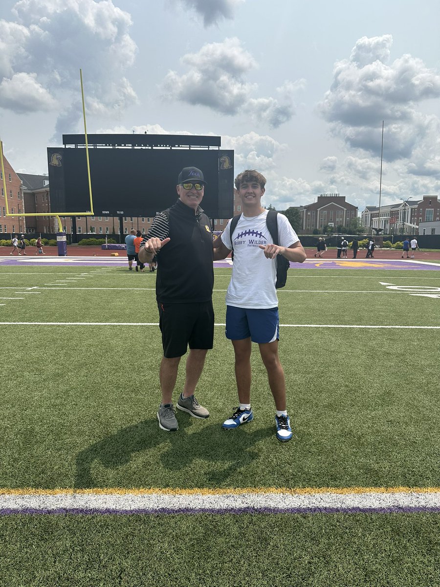 graysnod's tweet image. Had an awesome time at @TNTechFootball skill camp. Thank you to @CoachWilder353 @BallcoachjA @CoachSPribble and @BenblessingBen for a great camp.

@CoachBell_CAFB @HallTechSports1