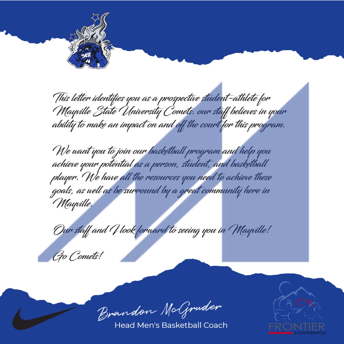 landon miller (@landon_m1ller) on Twitter photo After a great talk with <a href="/RyRod24/">Coach Ryan Rodriguez</a>, I am blessed to say I have received a full scholarship to continue my athletic and academic career at Mayville State University! After a great talk with <a href="/RyRod24/">Coach Ryan Rodriguez</a>, I am blessed to say I have received a full scholarship to continue my athletic and academic career at Mayville State University!