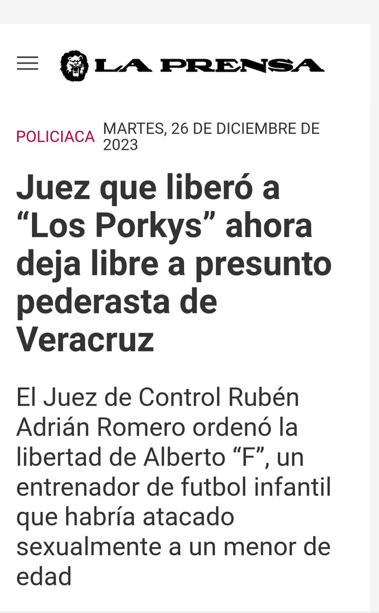 MarlenP43172394's tweet image. Y MILLONES DE CASOS ASÍ,HOY NO ESTAMOS HABLANDO DE PARTIDOS ESTAMOS HABLANDO DE HACER JUSTICIA Y QUE JUECES Y MAGISTRADOS PROCUREN LA JUSTICIA PARA TODOS #REFORMAALPODERJUDICIALVA #LA4TRANSFORMACIÓNCONTINUA #MORENAELLEGADODEAMLO #ELPUEBLOPONEELPUEBLOQUITA