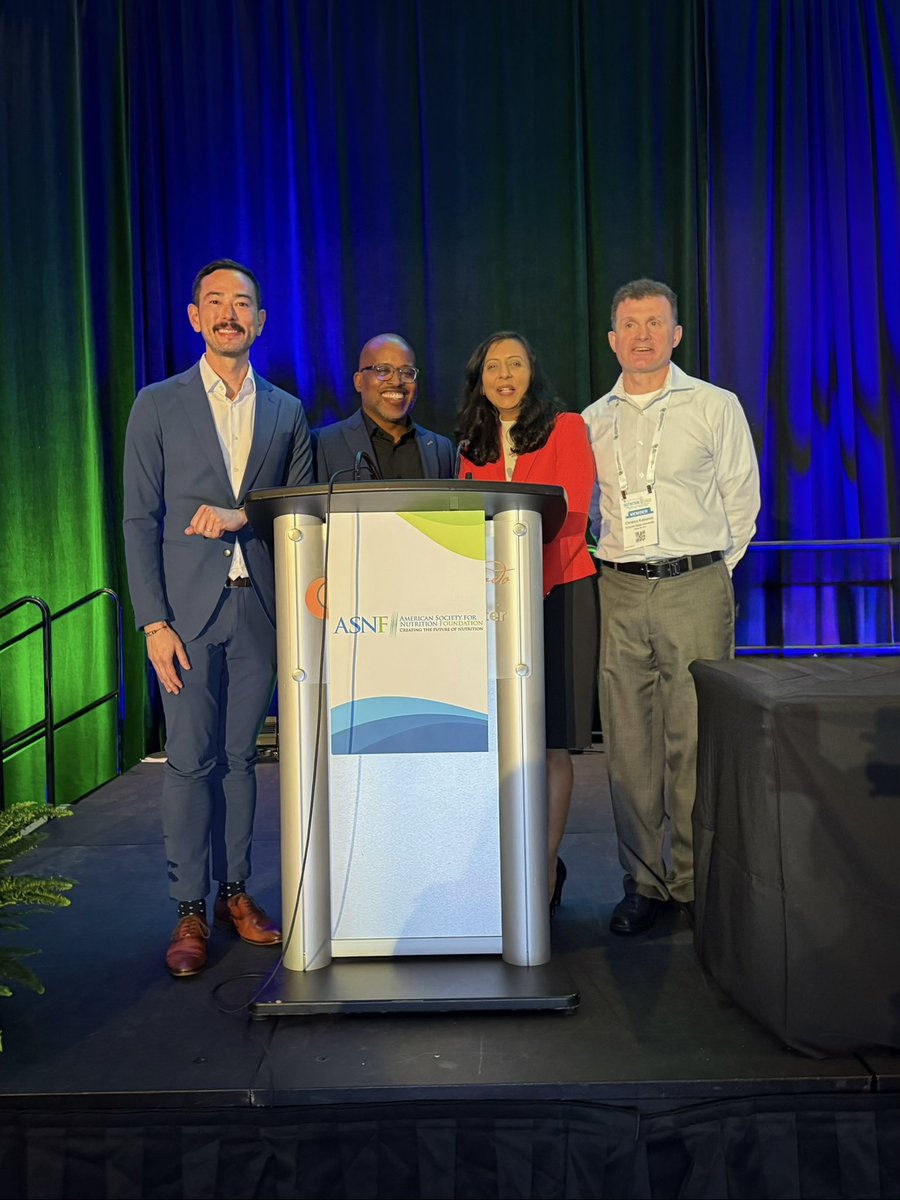 Just spoke at #ASN2025 on nutrition strategies for #GLP1 therapies. 

🔑 Takeaways: prioritize protein, manage GI side effects, and support lifestyle changes for sustained success. 

Read the new advisory from ASN, ACLM, OMA, TOS:
🔗  doi.org/10.1002/oby.24…

#ObesityCare