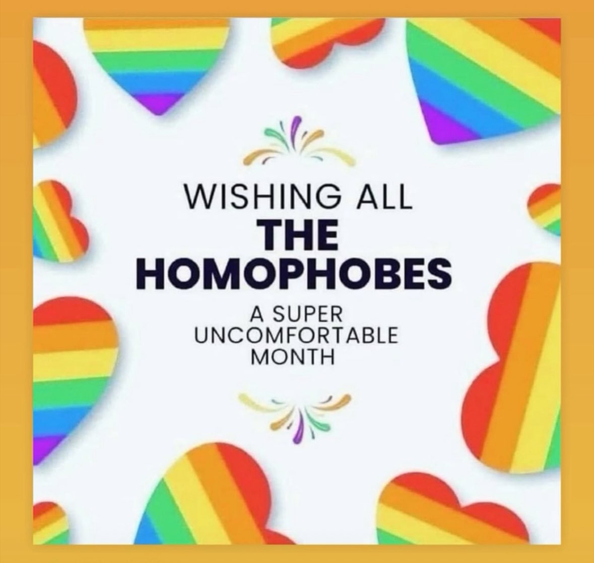 Proud dad. Proud brother. Proud human being. Not just in June, but July through May too. 

If any of that bothers you, let me know ASAP. The “mute” button is easy to locate and free of charge.