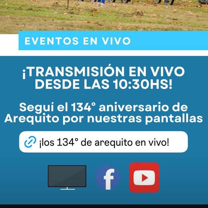 Eliza_deRosario's tweet photo. #Link ...en minutos canta @NatiPastorutti en el Aniversario 134 de #Arequito 🎶🇦🇷🙌🎂🎊
Transmite #Cablemax en vivo 👇
https://t.co/9ZOmCKH2Db https://t.co/abHMHjMMDM