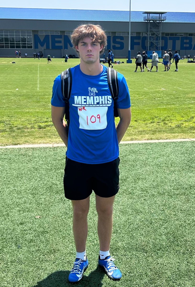 Thank you <a href="/MemphisFBRec/">Memphis Football Recruiting</a> for having me at camp today. I had a great time and learned from the position coaches. I look forward to coming back next summer. #GoTigersGo

<a href="/TMossbrucker/">Trent Mossbrucker</a>
<a href="/deionbranch84/">Deion Branch #83 #84</a>
<a href="/CoachSteveEllis/">Steve Ellis</a>
<a href="/Cox83Caleb/">Caleb Cox</a>
<a href="/CoachWatson9/">RASHAD WATSON</a>
<a href="/CoachDerekDay/">Derek Day</a> 
<a href="/jaxegan_eku/">Jax Egan</a>