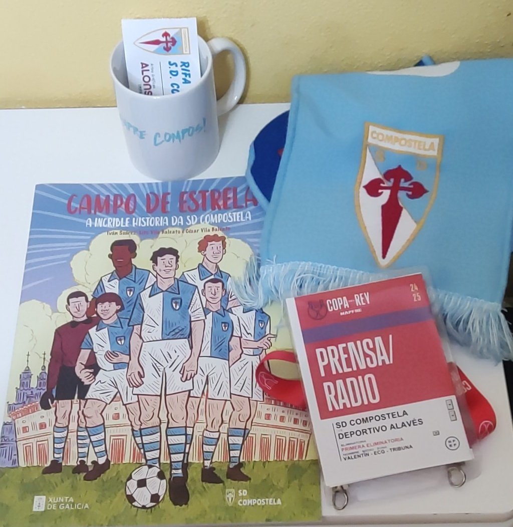 Valentin_JD21's tweet photo. Este ha sido mi último día en @elcorreogallego y no podía acabarlo sin acordarme de la familia de la @SD_Compostela . A todos los que me habéis leído y escuchado en @SERDeportivos durante este tiempo, GRACIAS.

Y por supuesto...
SEMPRE COMPOS🤍🩵🤍 https://t.co/F7SmykRYtd