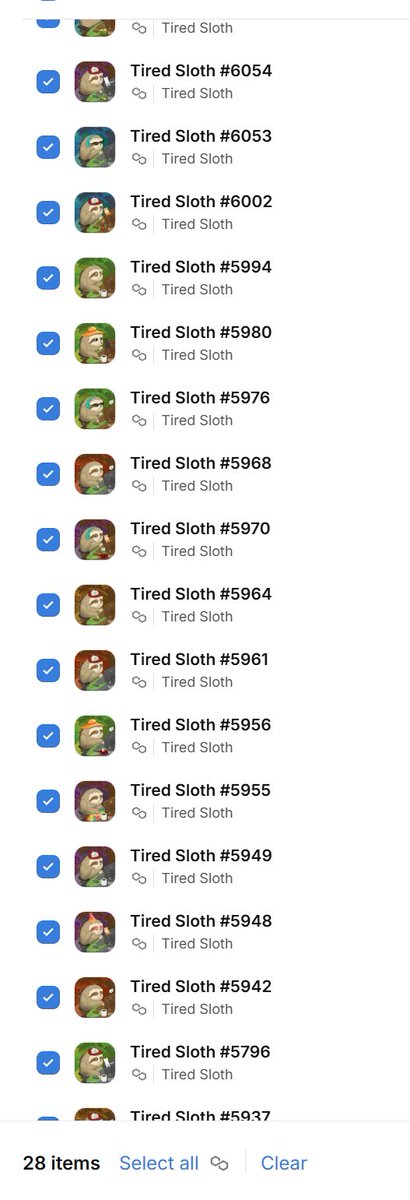 kzunft's tweet photo. @nftkzu @Cryptoloverabc Thanks for mint a Dancing Kitty, friend! 📝✨

Since you're a #ThankYouLIST member, you have just received 25 Tired Sloth accumulated GIFTs and 3 Sloths as an extra gift. 🎁🎁🎁

Have a wonderful week! ☺️ https://t.co/1gY7GcvbpI
