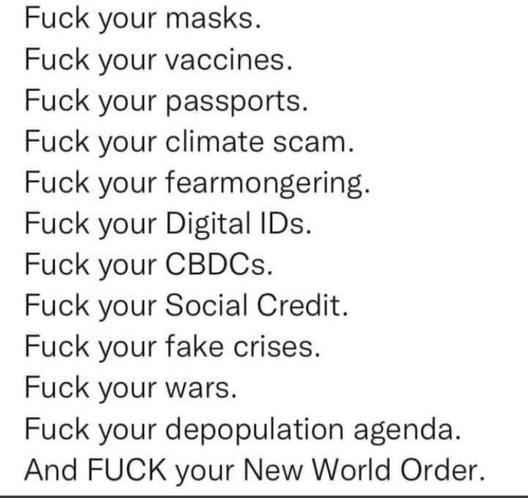 How many of these statements do you AGREE with..?