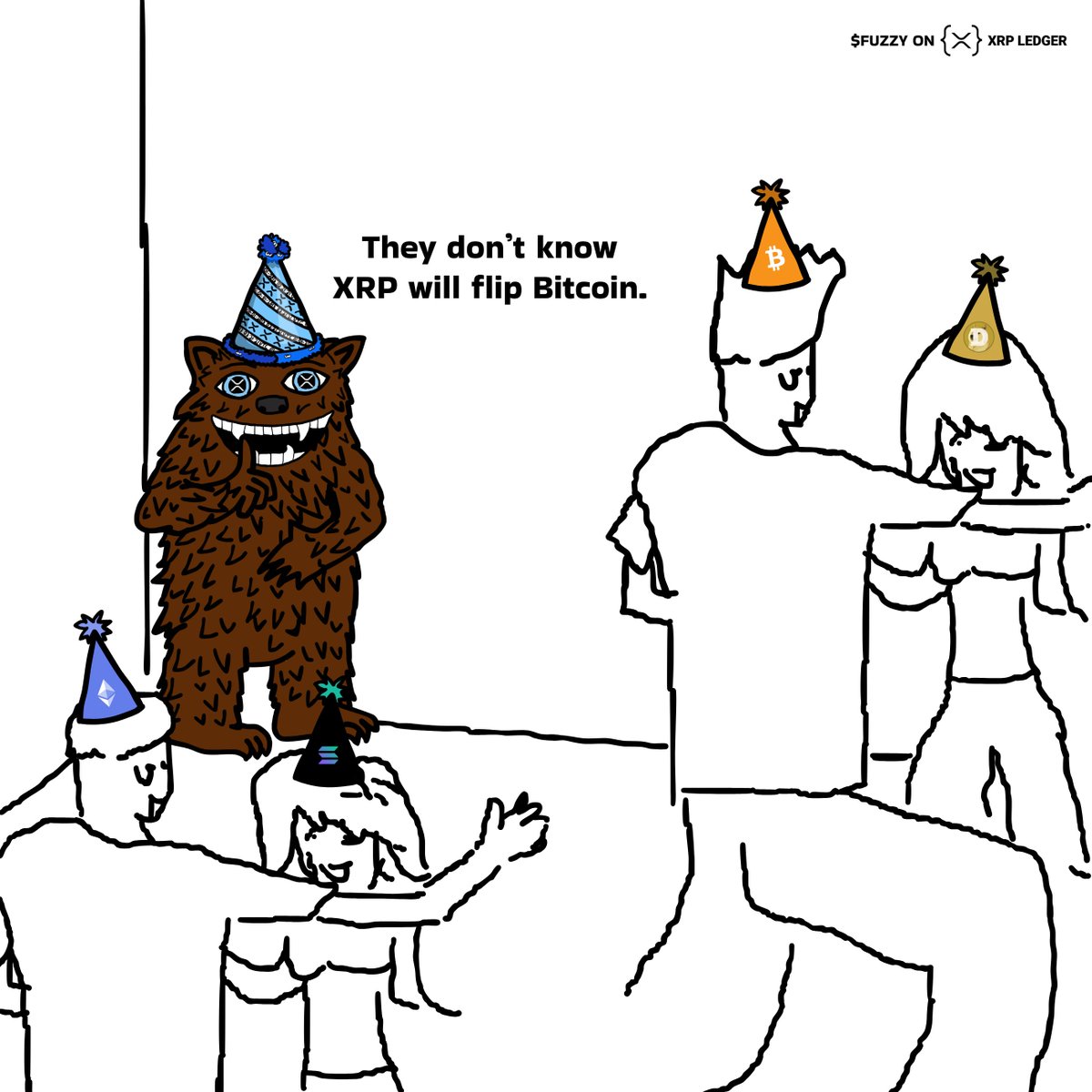 fuzzy_xrp's tweet image. On this day, the flippening was coded.
#HappyBirthdayXRP