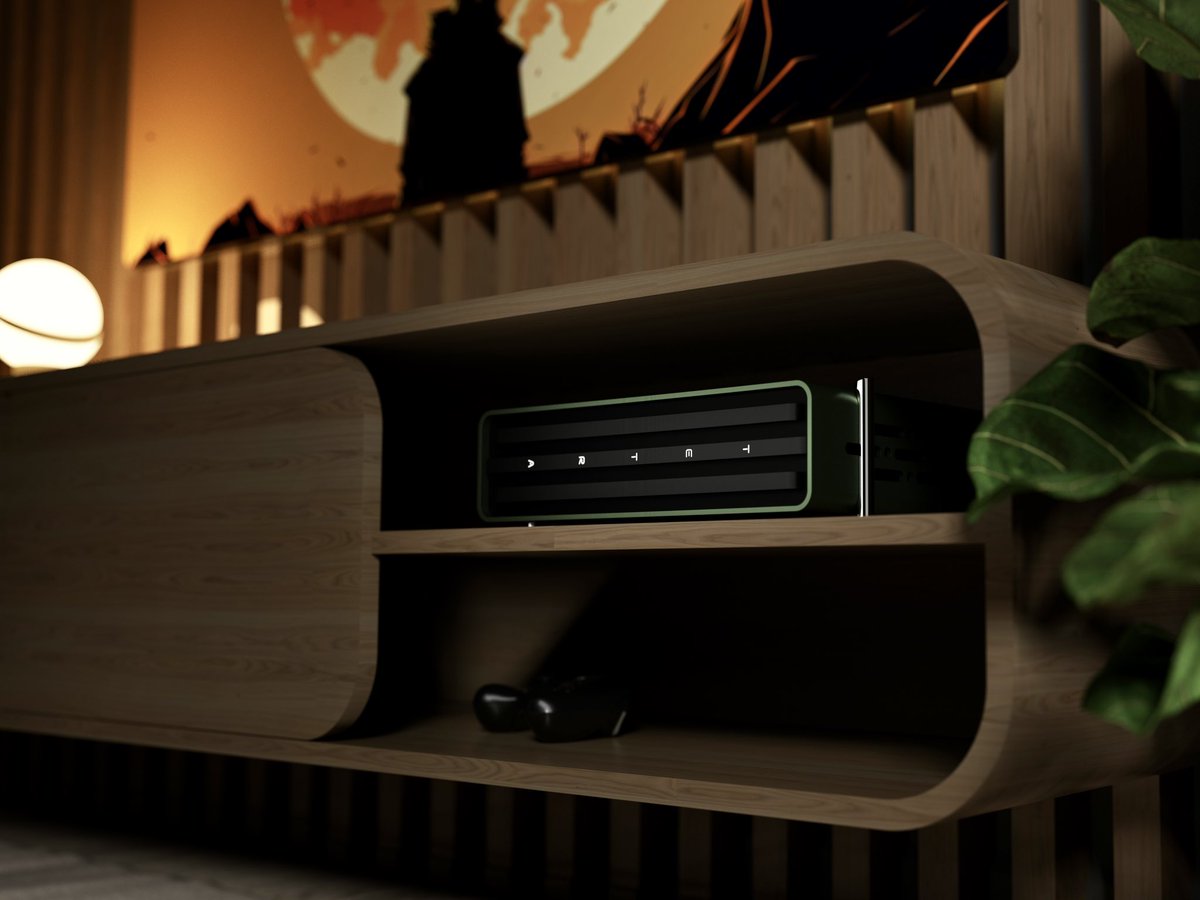 TETRA R in Pine will look perfect in the living room 🌲🪵 Pre-orders closing in less than 48h: thor-zone.com/mini-itx/tetra…