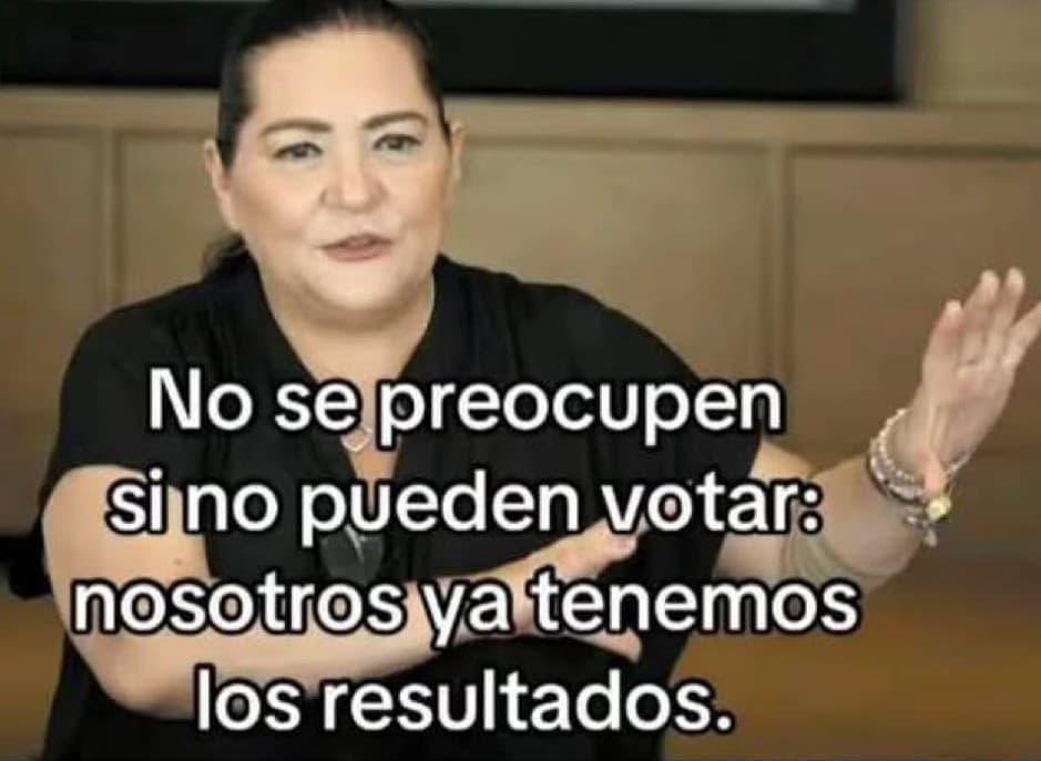 eveyhugo96's tweet photo. Ya tienen los resultados, solo falta que cierren el circo.
#TaddeiLeDebesLaLibertaAMexico  #TaddeiCorrupta #TaddeiTraidoraALaPatria #MorenaCuevaDeDelincuentes #MorenaDestruyendoAMexico https://t.co/n5vGd04tc4