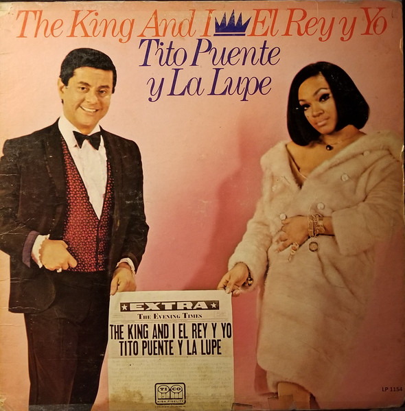 KikeBravoPrado's tweet photo. En el LP "El Rey y yo" La Lupe se despedía de Tito Puente metiéndole una "chiquita" a Puente  y a Celia Cruz (que iba a trabajar con el músico) "Y yo que le daba todo a mi jefe Tito Puente, se me fue con la del frente" en #MaestraVida #Edicion173 al aire, desempolvado "Oriente" https://t.co/re3oiAN6SY