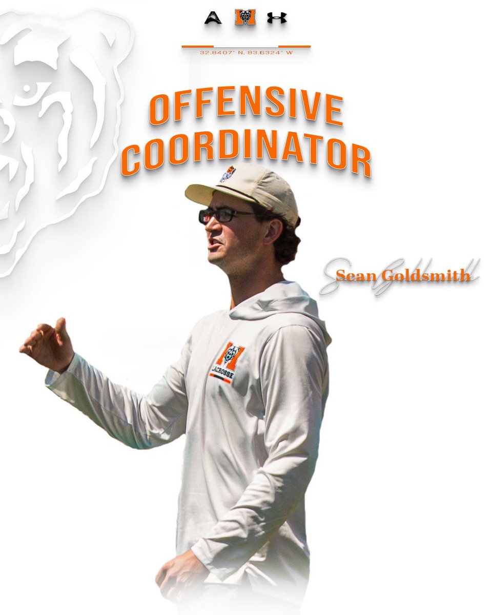 𝐏𝐫𝐨𝐦𝐨𝐭𝐞𝐝🤝

We are excited to announce Sean Goldsmith as our new offensive coordinator!

#RoarTogether | #Good
