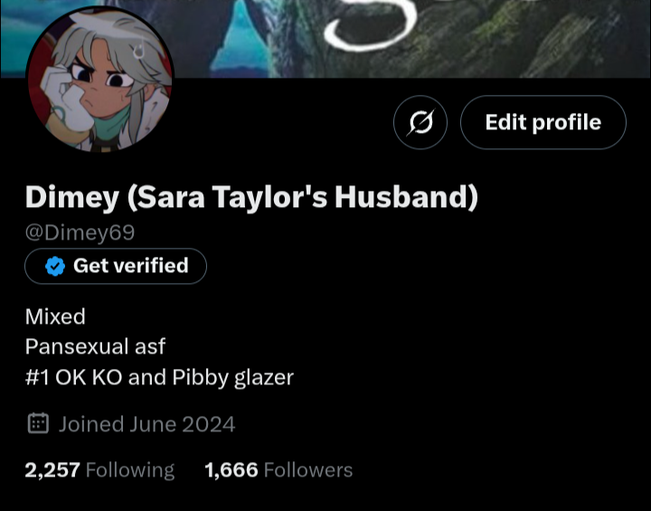 Dimey (Fionna Campbell's Husband) tweet media