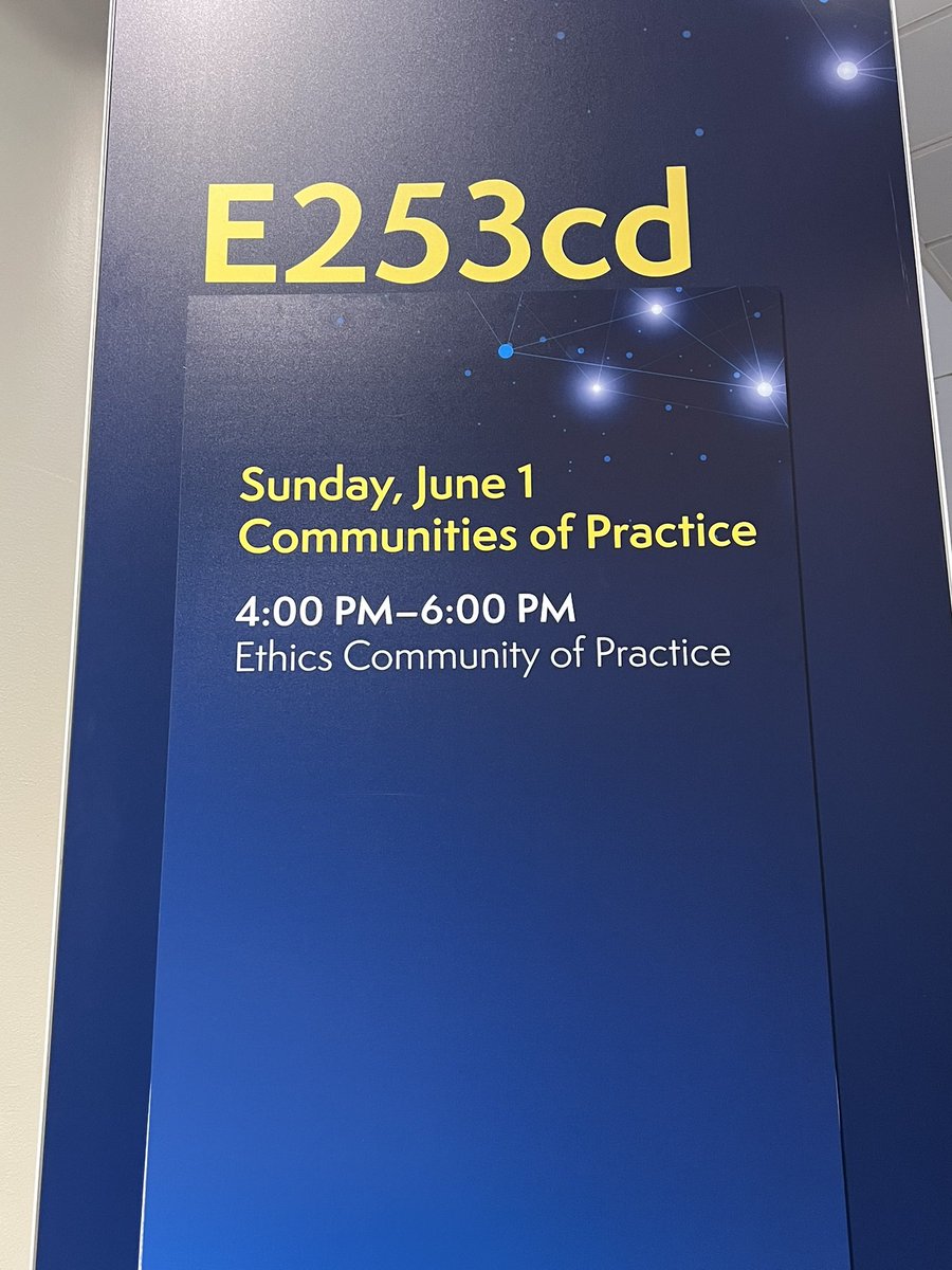 JonMarronMD's tweet photo. 🥳🎉🙌Starting in just a few minutes - the @ASCO Ethics Community of Practice meeting #ASCO25 #ethics

Come join us in room E253cd for a spectacular discussion and networking!!

@HMSbioethics @ASCD @DanaFarber https://t.co/t4Y194YONH