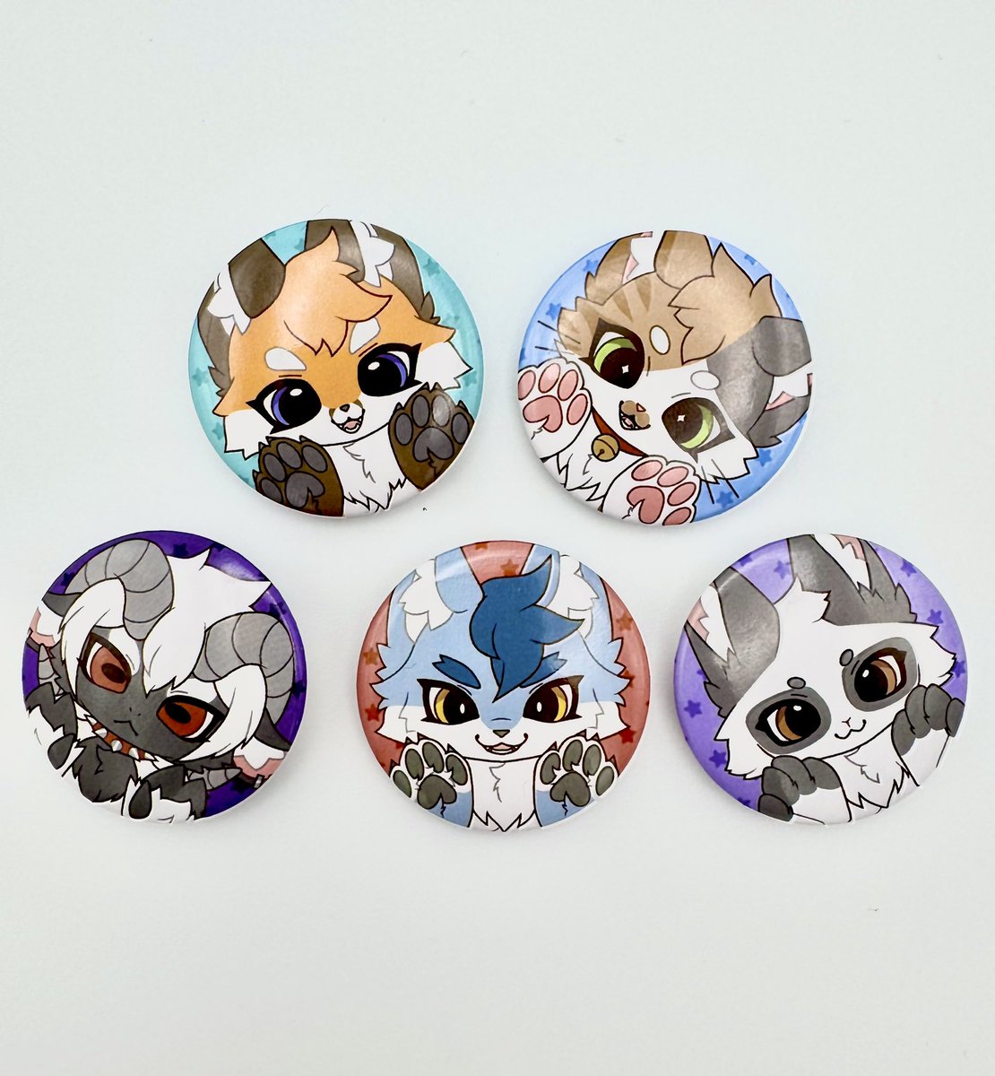 Our online shop is NOW LIVE!! With our first batch of adorable stickers, pins and keychains available for you to grab RIGHT NOW!! 🐉🍜

[🔗 TO THE SHOP IS IN THE BIO AS WELL AS OTHER SOCIAL MEDIA PAGES TO FOLLOW US ON FOR MORE UPDATES!] 

#furrymerch #kemono #furryart