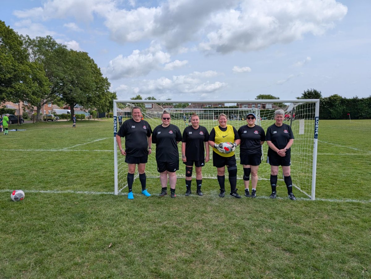 Great afternoon at the Ashington FC Festival. Lots of fun &amp; good to see lots of friendly teams. We also loved seeing younger girls playing in their own tournament where they could see "older" women playing on the next pitches, as well as girls there, watching their Mums.  Lovely.