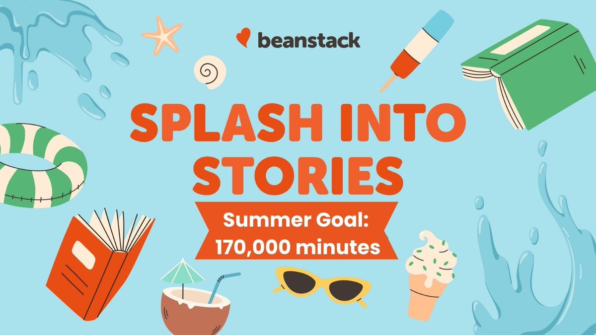 Our summer reading beanstack challenge - Splash Into Stories - is officially open! Mariners, let’s READ, READ, READ! Our goal is 170,000 minutes. Wewill be asking, “where in the world are our Mariners reading?” Stay tuned for updates! #WeAreAvalon #ReadersAreLeaders #OCPSreads