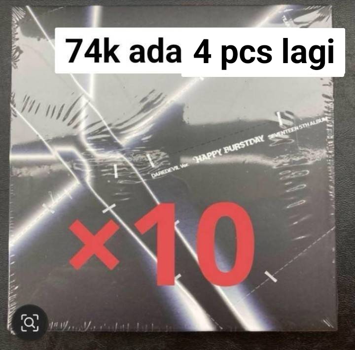 Hallo #wts temen2 ada yg mau ikut jajan gak album sealed daredevil bersih jp ya.

Go dom jatim sidoarjo yang mau langsung komenn