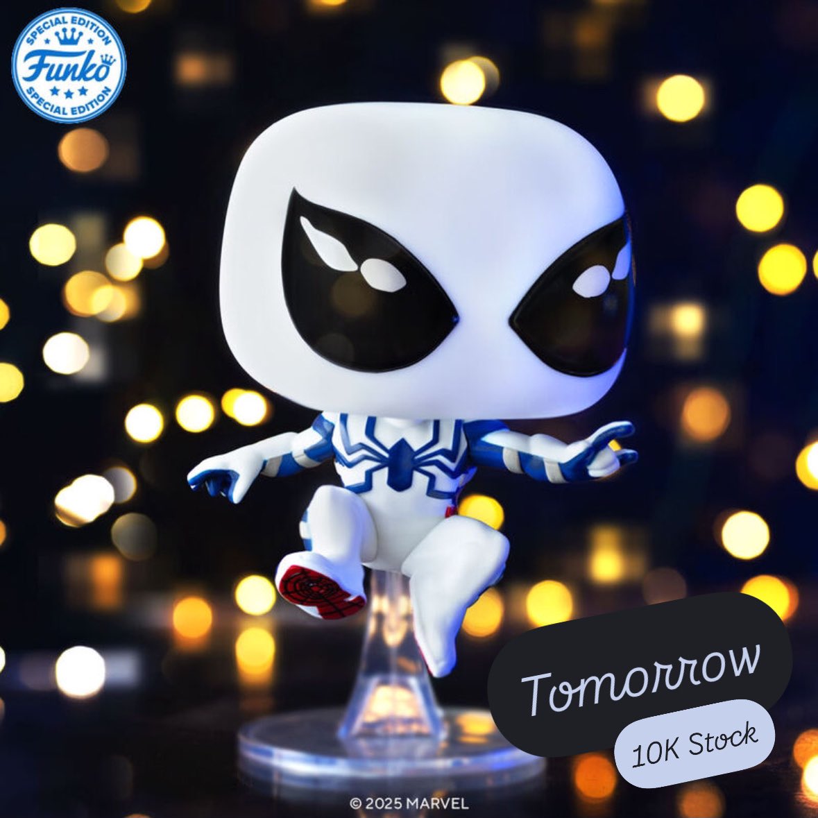 Tomorrow! The Oscorp Suit Spider-Man POP! Goes live, exclusively at the Funko Shop! Link below ~
   Linky ~ fnkpp.com/FSOsc
#Ad #SpiderMan #YourFriendlyNeighborhoodSpiderMan #FPN #FunkoPOPNews #Funko #FunkoPOP