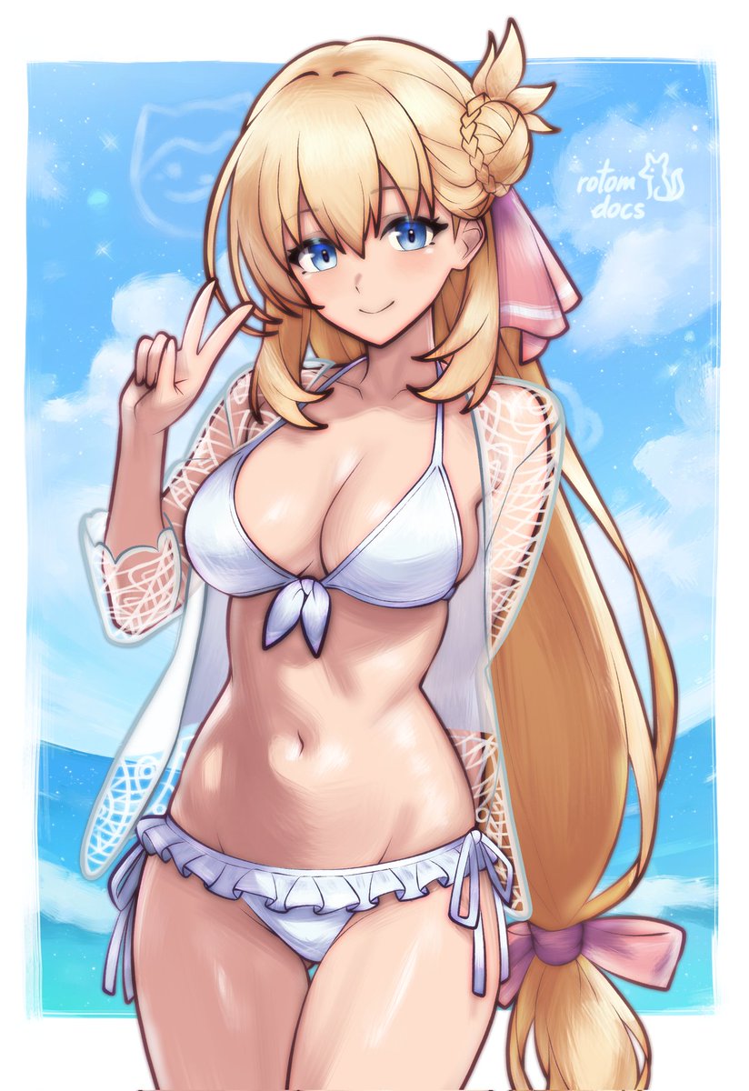 kofi swimsuit request of Agnes Claudel