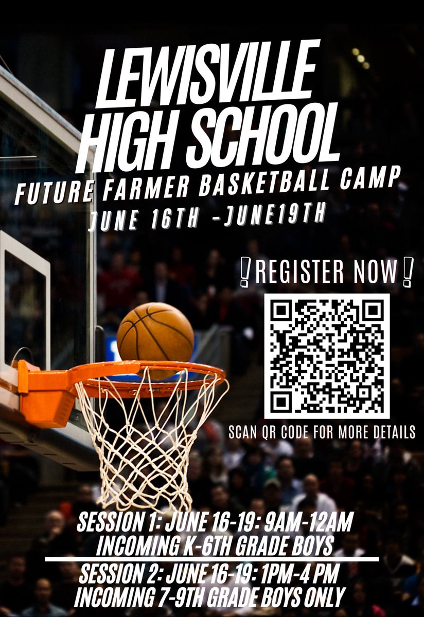 LHS Basketball (@farmer_hoops) on Twitter photo 🚨🚨🚨🚨🚨🚨🚨🚨🚨🚨🚨🚨🚨🚨
🗣️ CALLING ALL FUTURE FARMERS‼️
Don’t miss out on some Fighting Farmer Fun‼️
See you June 16th‼️🤩 🚨🚨🚨🚨🚨🚨🚨🚨🚨🚨🚨🚨🚨🚨
🗣️ CALLING ALL FUTURE FARMERS‼️
Don’t miss out on some Fighting Farmer Fun‼️
See you June 16th‼️🤩