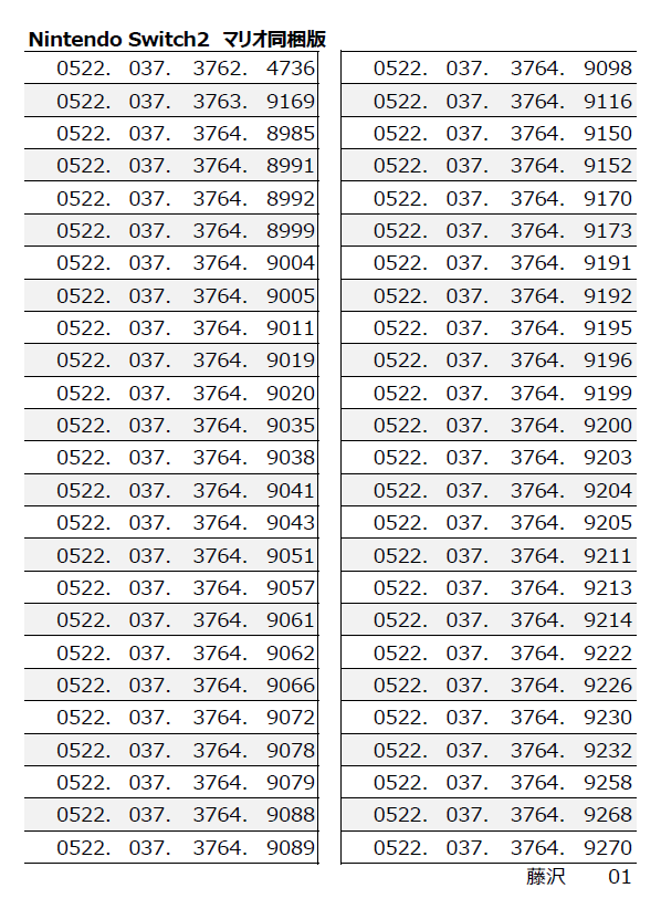 Nintendo Switch 2抽選会 当選発表】 6/5(木)発売 Nintendo Switch 2