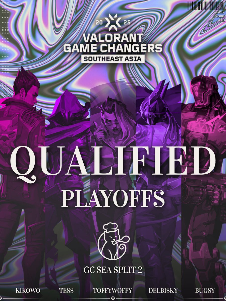 𝐐𝐔𝐀𝐋𝐈𝐅𝐈𝐄𝐃 𝐅𝐎𝐑 𝐆𝐂 𝐒𝐄𝐀 𝐒𝐏𝐋𝐈𝐓 𝟐 𝐏𝐋𝐀𝐘𝐎𝐅𝐅𝐒🐾

We served up the Group stage with a 2-1 record!🍳

Time for the Main Course. We're hungry for more😼🔥 #CATCOOKED
#KimmysKitchen