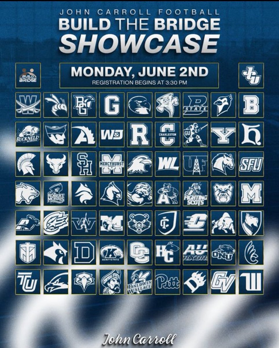 Corey “Deuce2” Warner (@coreywarner22) on Twitter photo I will be at John Carroll university tomorrow for camp. <a href="/blts_network/">Building Lives Through Sports Network</a> <a href="/PTP_Sports/">P2P Sports Academy©</a> <a href="/Coach1Tyme/">Ryan T. Montgomery™️</a> <a href="/KamSmith_24/">Kameron Smith Sr.</a> <a href="/AllenTrieu/">Allen Trieu</a> <a href="/On3Recruits/">On3 Recruits</a> <a href="/Bryan_Ault/">Bryan Ault - Midwest Scout</a> <a href="/kahari_hicks/">Kahari Hicks</a> <a href="/swaggie_lee_lee/">Hannah Lee</a>
<a href="/BrownsGiveBack/">BrownsGiveBack</a> I will be at John Carroll university tomorrow for camp. <a href="/blts_network/">Building Lives Through Sports Network</a> <a href="/PTP_Sports/">P2P Sports Academy©</a> <a href="/Coach1Tyme/">Ryan T. Montgomery™️</a> <a href="/KamSmith_24/">Kameron Smith Sr.</a> <a href="/AllenTrieu/">Allen Trieu</a> <a href="/On3Recruits/">On3 Recruits</a> <a href="/Bryan_Ault/">Bryan Ault - Midwest Scout</a> <a href="/kahari_hicks/">Kahari Hicks</a> <a href="/swaggie_lee_lee/">Hannah Lee</a>
<a href="/BrownsGiveBack/">BrownsGiveBack</a>
