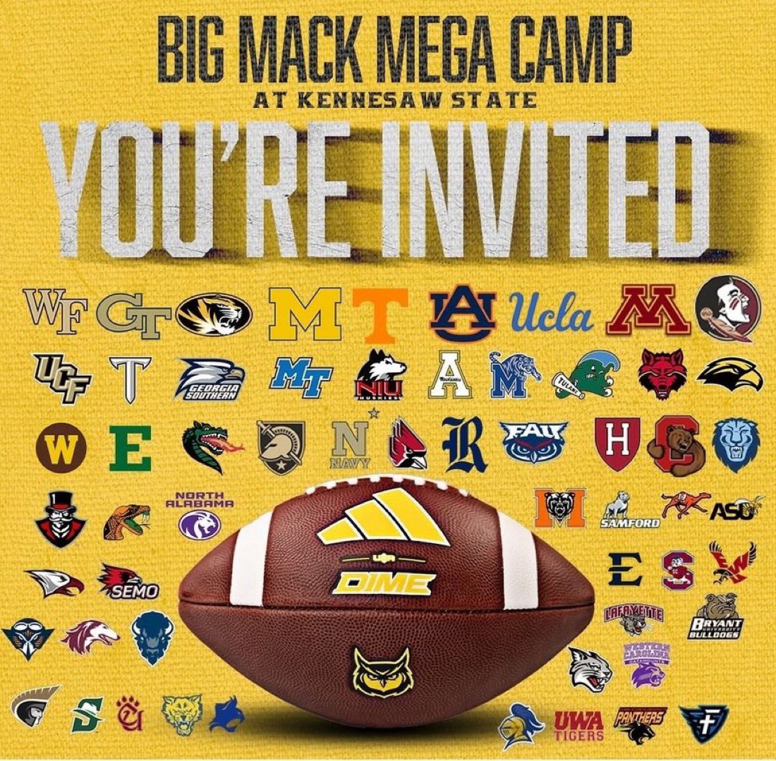 Chase Huff (@chase1huff) on Twitter photo Prepared to compete tomorrow, June 2nd at <a href="/kennesawstfb/">Kennesaw State Football</a> Mega Camp. I will be attending the Session 1.
<a href="/eastmang6/">Granville Eastman</a> <a href="/CoachBibeeDB/">David Bibee</a> <a href="/CoachWright37/">Dontae Wright</a> <a href="/RickyTurner19/">Ricky Turner</a> <a href="/CoachLockdown23/">Ronnie Scott</a> <a href="/Slytown83/">Sylvester Lake</a> <a href="/Norcross_FB/">Norcross Football</a> <a href="/CoachMoore313/">Earl Moore</a>
<a href="/CoachRich70/">Corey Richardson</a> <a href="/coachdot3rd/">Coach.3rd</a>
<a href="/PRCoachBailey/">Jeremiah Bailey</a> <a href="/najehwilk/">Najeh Wilkins</a> Prepared to compete tomorrow, June 2nd at <a href="/kennesawstfb/">Kennesaw State Football</a> Mega Camp. I will be attending the Session 1.
<a href="/eastmang6/">Granville Eastman</a> <a href="/CoachBibeeDB/">David Bibee</a> <a href="/CoachWright37/">Dontae Wright</a> <a href="/RickyTurner19/">Ricky Turner</a> <a href="/CoachLockdown23/">Ronnie Scott</a> <a href="/Slytown83/">Sylvester Lake</a> <a href="/Norcross_FB/">Norcross Football</a> <a href="/CoachMoore313/">Earl Moore</a>
<a href="/CoachRich70/">Corey Richardson</a> <a href="/coachdot3rd/">Coach.3rd</a>
<a href="/PRCoachBailey/">Jeremiah Bailey</a> <a href="/najehwilk/">Najeh Wilkins</a>
