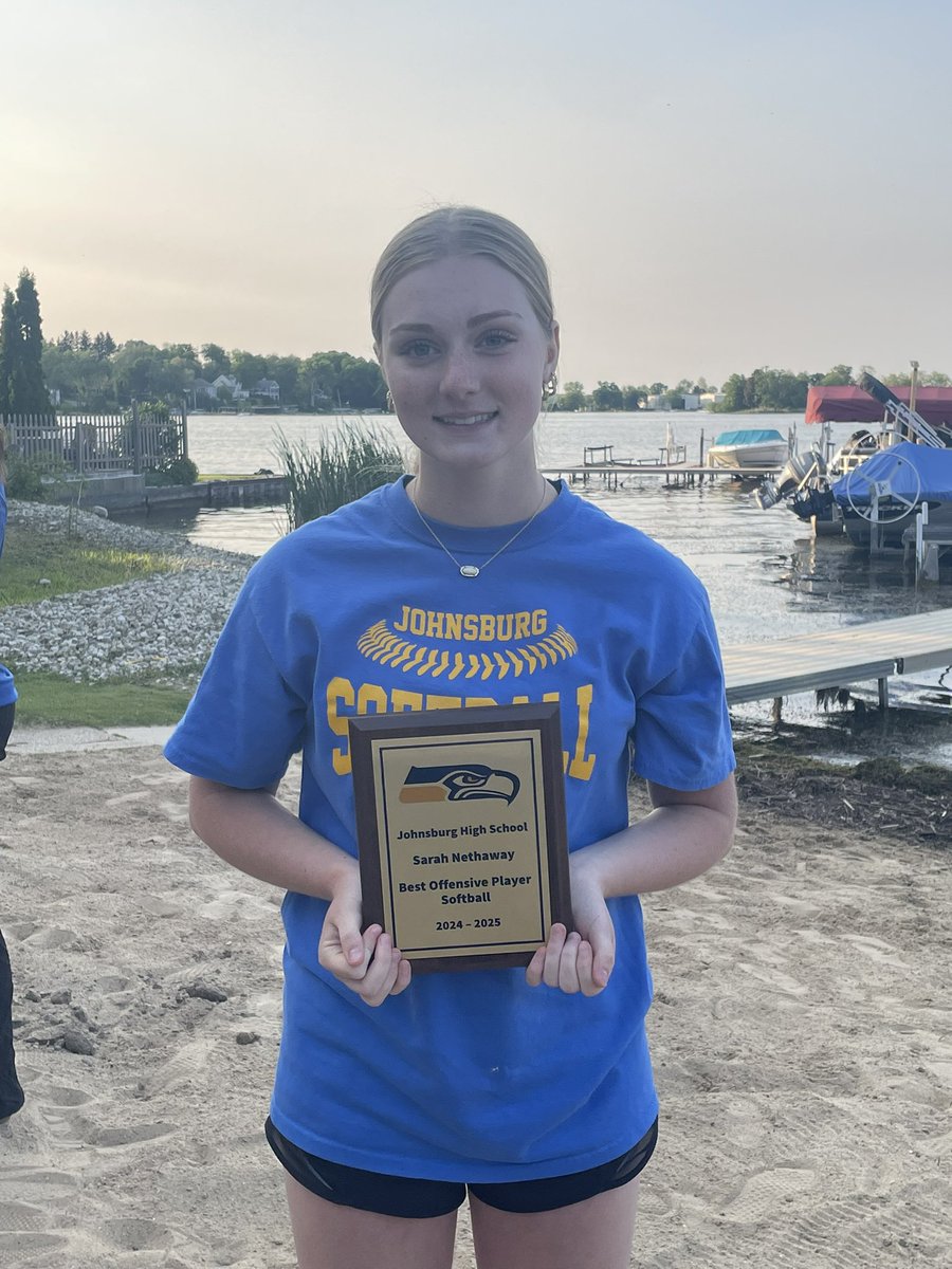 Sarah Nethaway (@sarah_nethaway) on Twitter photo Had a great HS season, I am honored to be elected Best Offensive Player. Thank you to my coaches & teammates. Here are my end of the season stats: 28 GP, .449Avg, .480 OBP, 1.154 OPS, 40H 19 RBI
<a href="/CTW16uRL/">CTW Premier 16u Lieflander π₯</a> <a href="/GVSUSoftball/">GVSU Softball</a> <a href="/WinonaStateSB/">WinonaState Softball</a> <a href="/MaxPreps/">MaxPreps</a> <a href="/IndStSoftball/">Indiana State Softball</a> <a href="/Sports_Recruits/">SportsRecruits</a> Had a great HS season, I am honored to be elected Best Offensive Player. Thank you to my coaches & teammates. Here are my end of the season stats: 28 GP, .449Avg, .480 OBP, 1.154 OPS, 40H 19 RBI
<a href="/CTW16uRL/">CTW Premier 16u Lieflander π₯</a> <a href="/GVSUSoftball/">GVSU Softball</a> <a href="/WinonaStateSB/">WinonaState Softball</a> <a href="/MaxPreps/">MaxPreps</a> <a href="/IndStSoftball/">Indiana State Softball</a> <a href="/Sports_Recruits/">SportsRecruits</a>