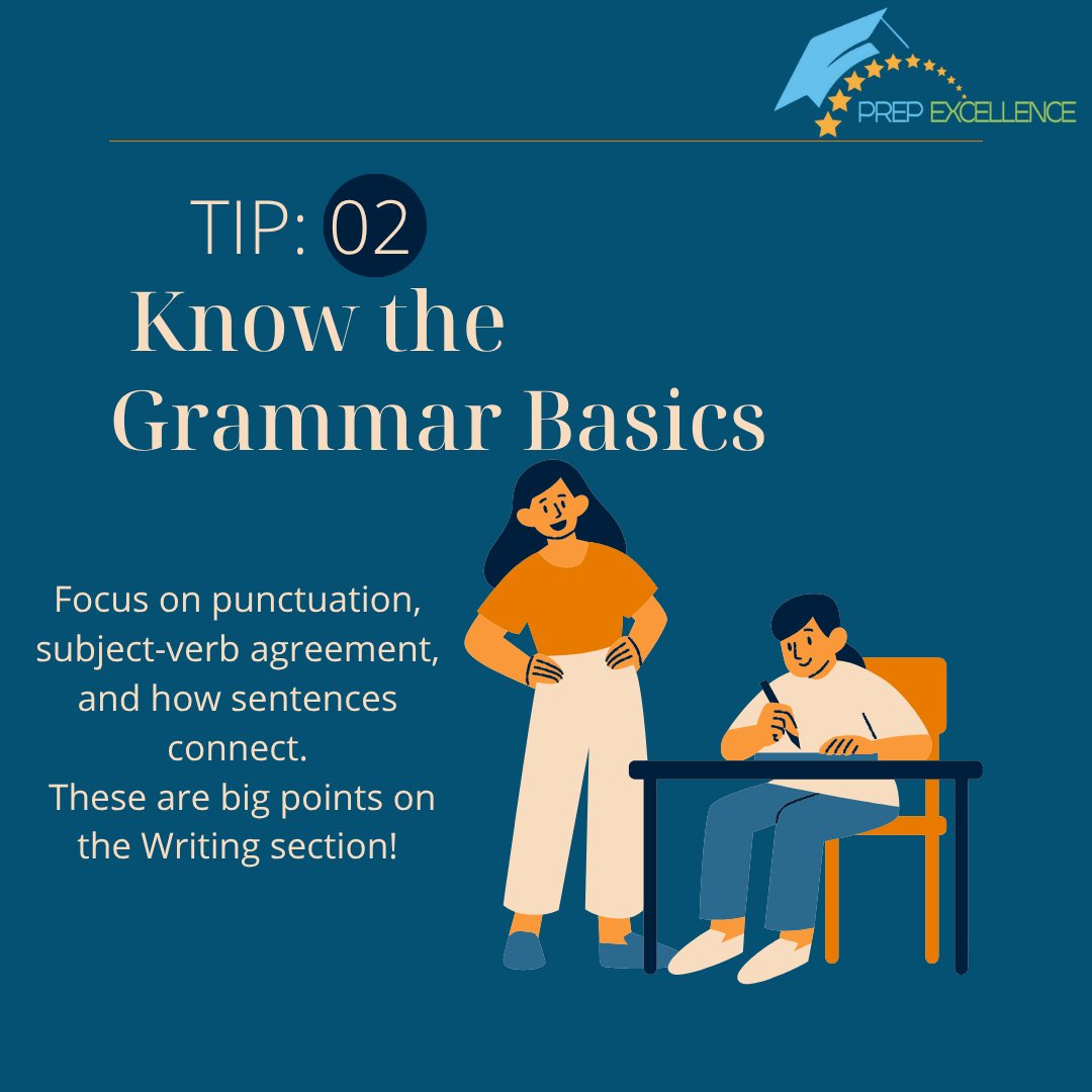 PrepExcellence's tweet image. Don’t stress — get smart.
Most of your prep is already done. Now it’s all about staying sharp, focused, and calm.

📚 Slide through for focused tips.
Tag your study buddy or share this with someone who needs a boost 📲

#SATStrong #TestDayTips #SATSquad #StudyMotivation