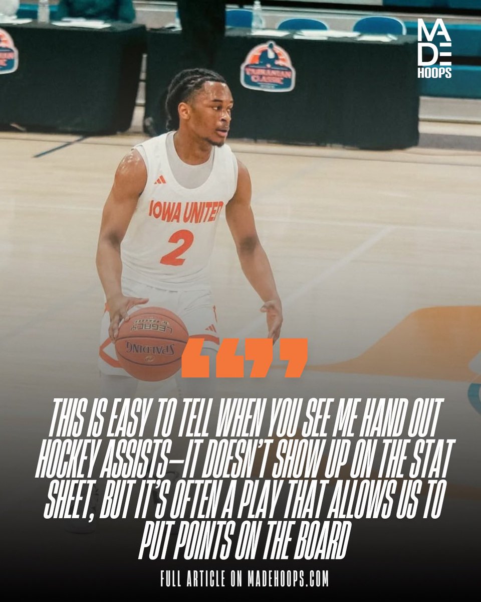 themapleminute's tweet photo. There are still multiple high level prospects left on the board in Canada, one of my personal favourites is Kaleel Sutton-White from @iowaunitedprep.

I had the chance to catch up with the 🇨🇦 PG for an in-depth interview for @MADEscouting 

READ: https://t.co/6WRS9OcOir https://t.co/ftzzuX1rtd