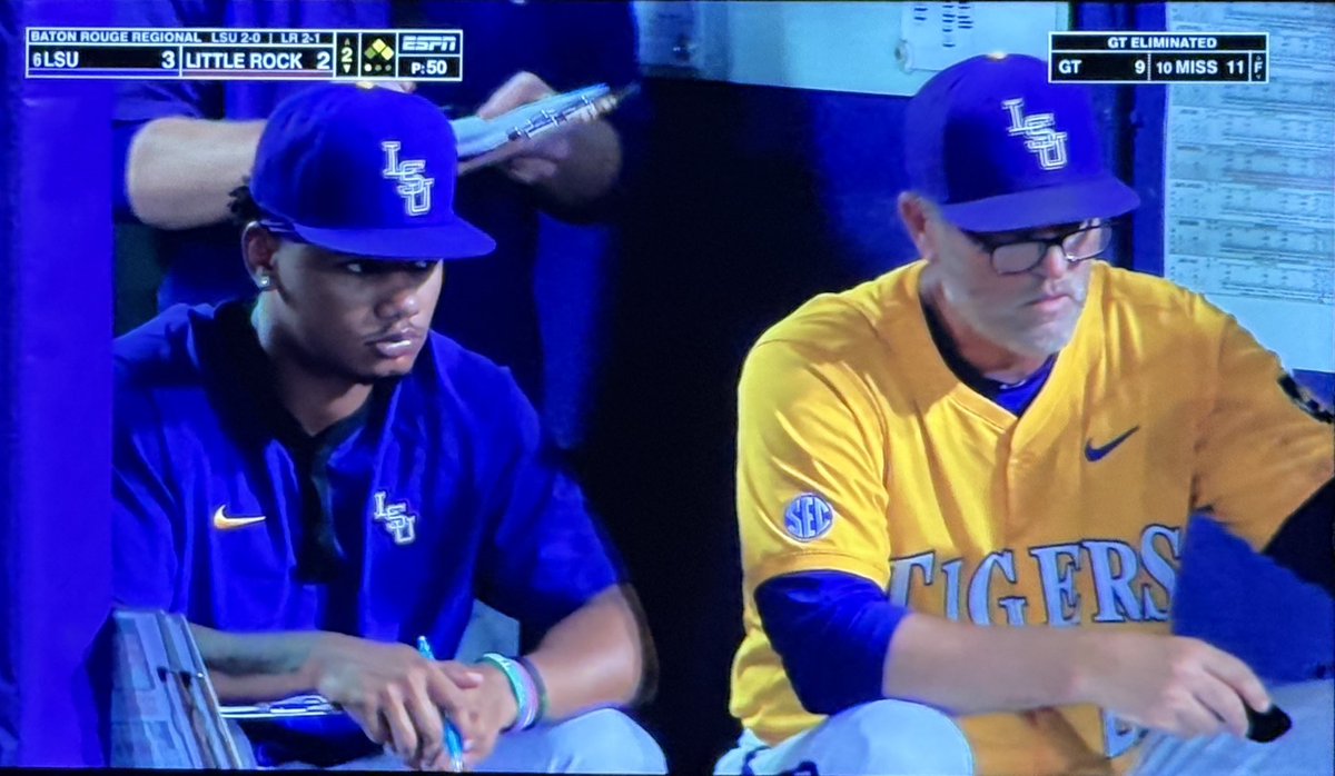 This is Anthony Eyanson. He is a National Pitcher of the Year Semifinalist and is 10-2 for the year. He threw  7.2 innings of shutout baseball yesterday. Instead of taking it easy on a “day off”, he’s taking a chart with the pitching coach. That’s special player and culture.