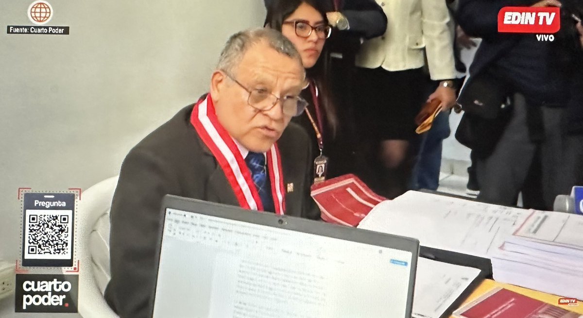 Necesitamos la verdad: sobre "el cofre", vladimir cerrón, y su relación con Dina Boluarte. Implicado Juan José Santiváñez y "Culebra". Atentos a lo que decida Juan Carlos Checkley Soria: autorizar o no los peritajes de verificación de autenticidad del audio. Todo el Peru podrá