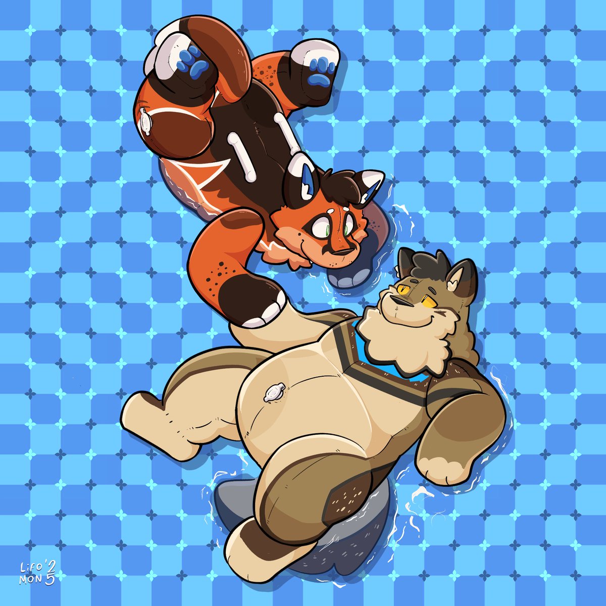 [COMMISH] For <a href="/Matte_Wolf/">Matte</a> with <a href="/ArchieFox_/">Archie</a>‘s sona :3