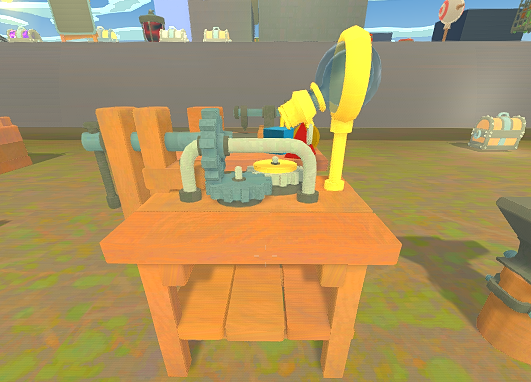 Can you guess what this workbench is for?

#indiedev #gamdev #blender