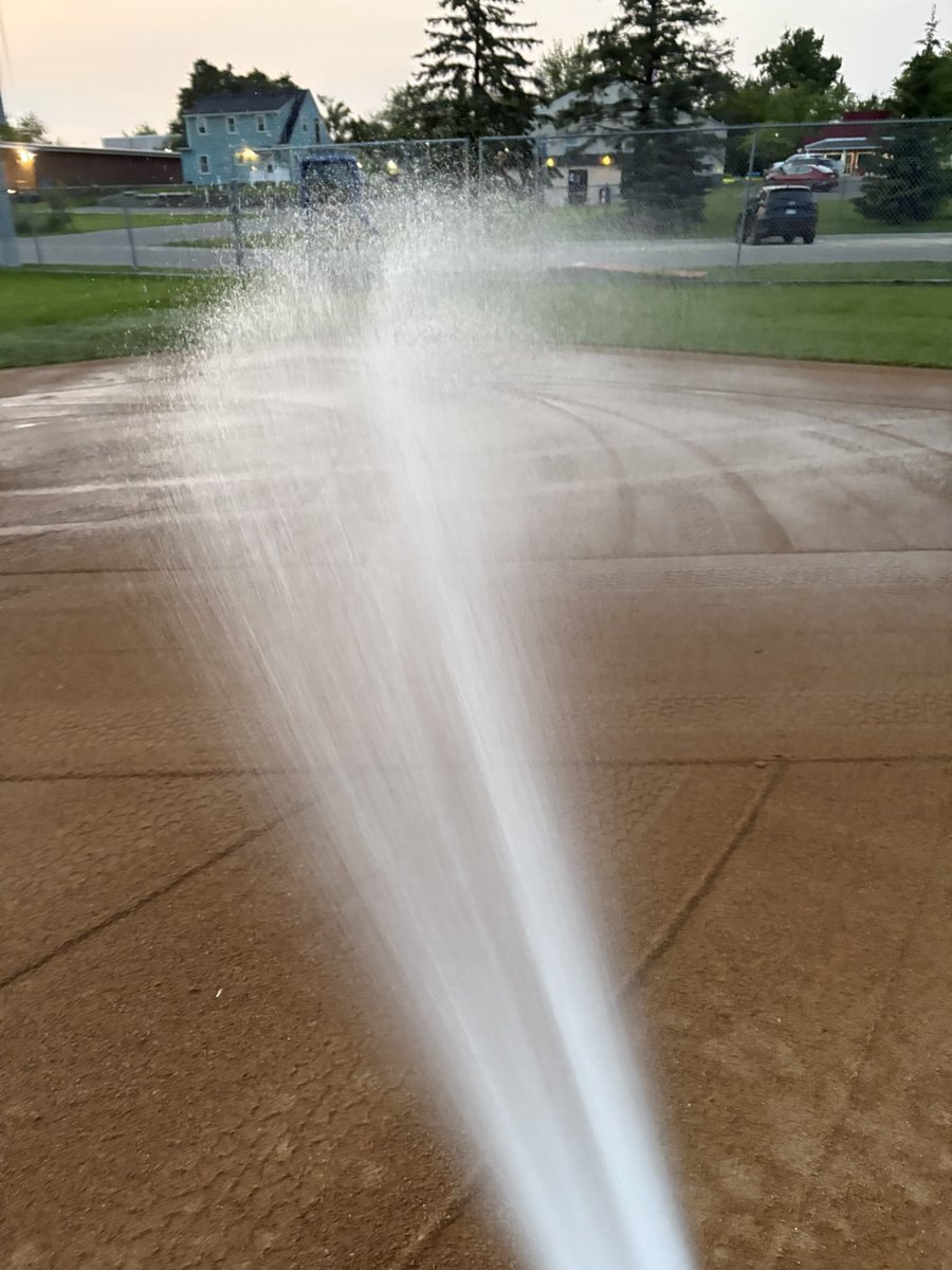 Fitz12Joey's tweet image. Worked with @MNSodCo to install our first @bryanrock_RBDA infield at Fortin Field for the @MNHamelHawks @MinnBaseball