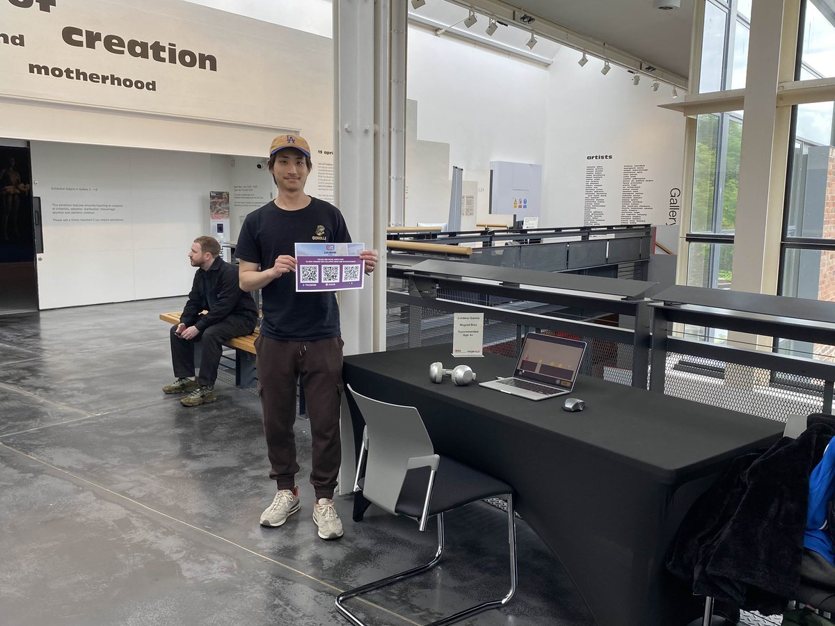 LulubearStudio's tweet image. Last weekend, our team participated in the Drop in and Play event held at Dundee Contemporary Arts in Scotland.

As the event comes to a close, we’ll carry everyone’s support and suggestions with us as we continue refining our game with care and passion 🔥

#DCA #gamedev