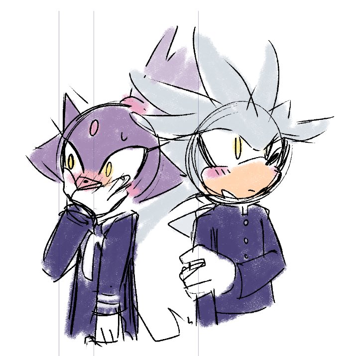 giugabs's tweet photo. School silvaze AU :3 https://t.co/46qfPMm3Ag