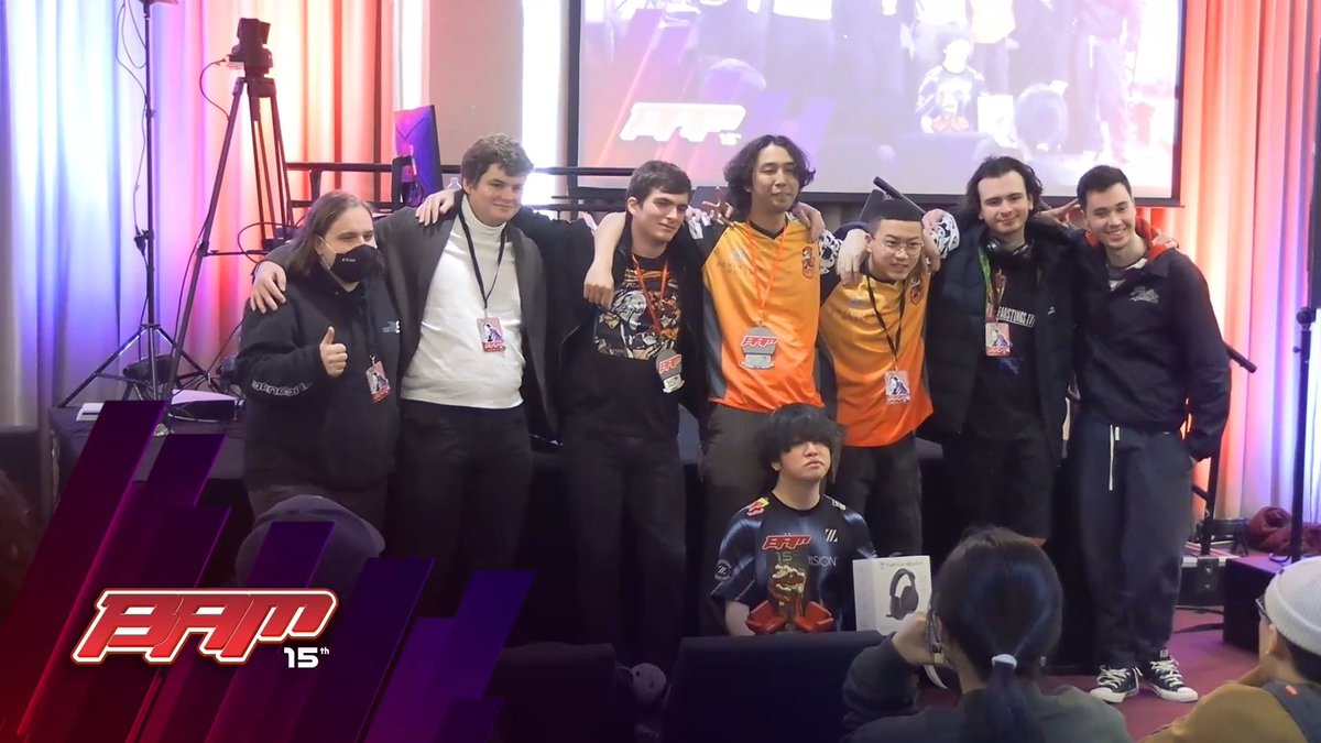 ASW_esports ┃Arc World Tour 2024 (@aswesports) on Twitter photo #BAM15 #GGST Results.
🥇<a href="/makotyurarin/">ZETA|ちゅらら</a>
🥈<a href="/Beedozer3/">Beedozer</a>
🥉<a href="/Leofaust000/">WIP|Leo.</a>
4️⃣<a href="/CakeMetallic/">MetallicCake</a>
5️⃣<a href="/Tsuboi_1230/">WIP|FAM つぼい</a>, <a href="/BlitzkrieGJT/">BlitzkrieG</a>
7️⃣fwobbie JAC , Bluedude GOL
Congratulations!
#AWT25_26 #BAM15 #GGST Results.
🥇<a href="/makotyurarin/">ZETA|ちゅらら</a>
🥈<a href="/Beedozer3/">Beedozer</a>
🥉<a href="/Leofaust000/">WIP|Leo.</a>
4️⃣<a href="/CakeMetallic/">MetallicCake</a>
5️⃣<a href="/Tsuboi_1230/">WIP|FAM つぼい</a>, <a href="/BlitzkrieGJT/">BlitzkrieG</a>
7️⃣fwobbie JAC , Bluedude GOL
Congratulations!
#AWT25_26