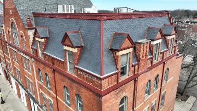 DurableSlateCo's tweet photo. IT’S DAY 1 OF ROOFING WEEK!! Get ready for a jam packed week!

Monday: Signature Projects

2025 Signature Project Spotlight: 
Riddle Block #1 – Ravenna, OH
Constructed in 1889, Riddle Block #1 stands as a testament to Ravenna's rich architectural heritage… https://t.co/mlpfsQ57nW