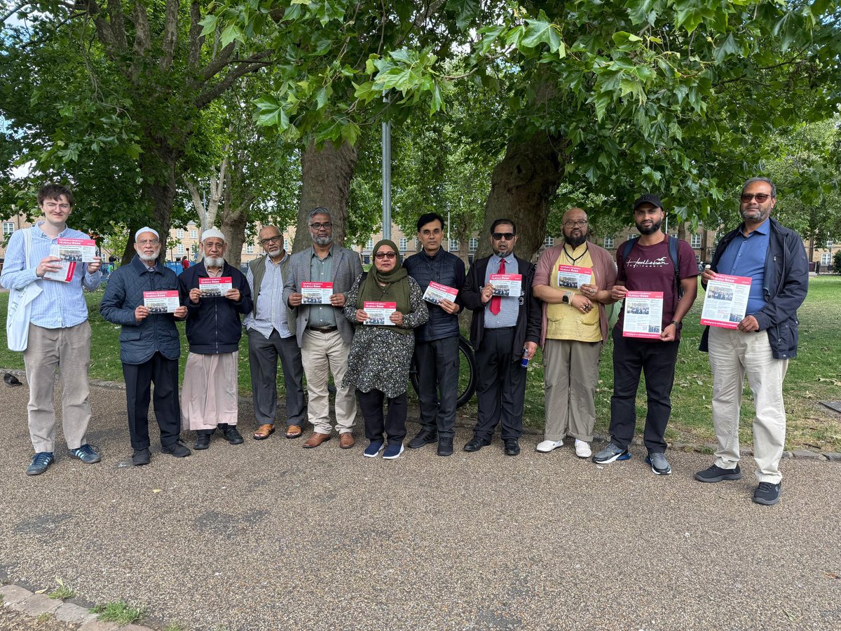 Out campaigning today in Weavers and Spitalfields &amp; Banglatown, hearing residents’ concerns around parking and anti-social behaviour in the area