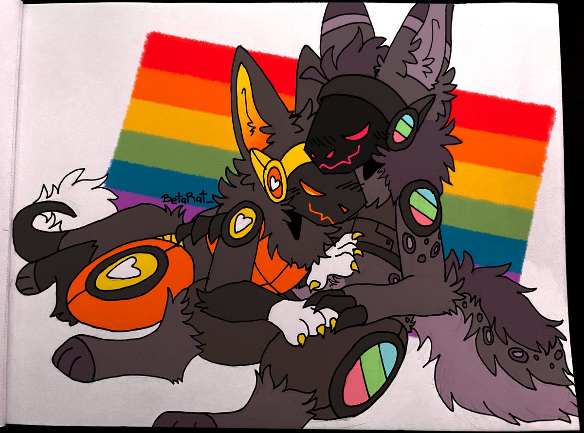 BetaRat_'s tweet image. Happy Pride, everyone~ π³οΈβπβ¨
I wouldn't be where I am today if it wasn't for my boyfriend always being there for me, encouraging me and supporting me no matter what. I love you, Ryan. You're the best ππ