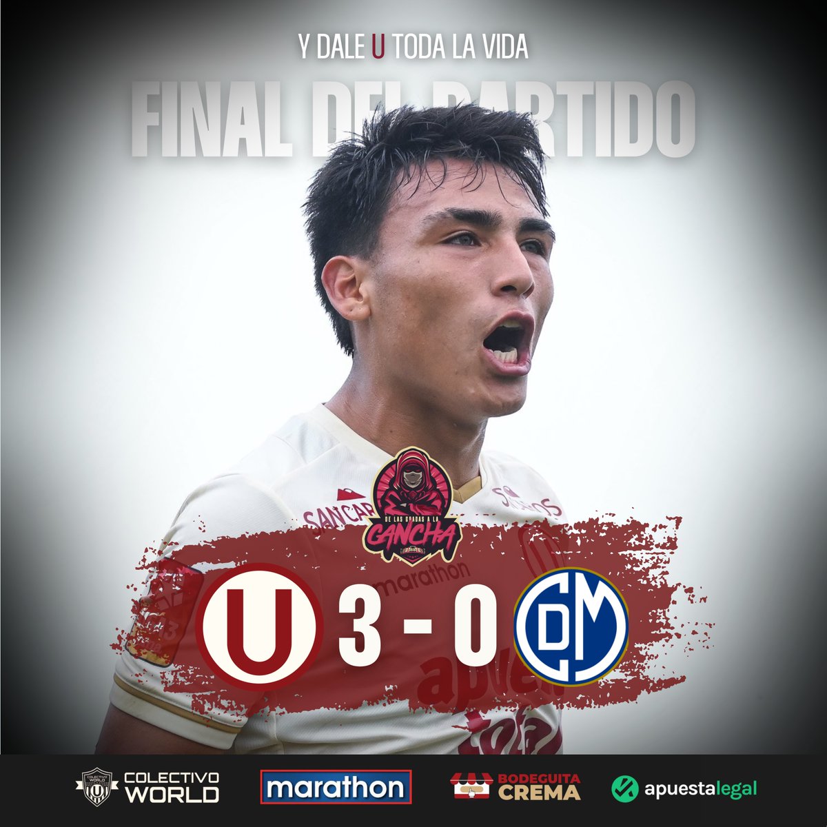 delasgradas's tweet image. 𝐆𝐎𝐋𝐄𝐀𝐃𝐀 𝐄𝐍 #Liga3 🔥

➡️ @MenoresU 3-0 Deportivo Municipal

⚽️ Jean Carlo Olivares, Eduardo Urtecho, Fabian Cabanillas

#DeLasGradasaLaCancha #CanterasCremas