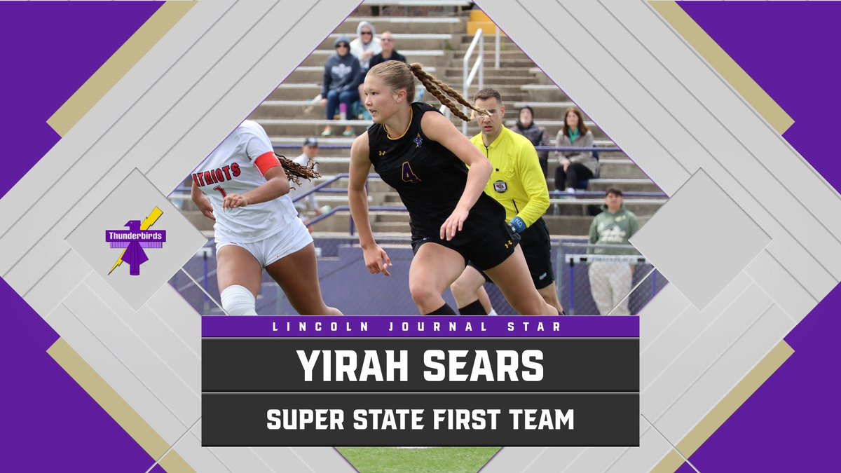 Congrats to Yirah Sears for making the Super State First team in the Lincoln Journal Star. Very much deserved!!