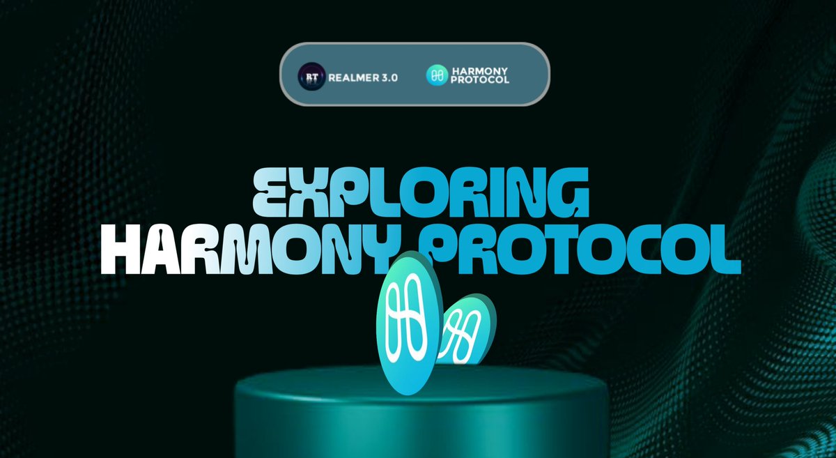 REALMER 3.0 (@folarinfavour1) on Twitter photo Harmony Protocol was the first to scale Ethereum with Real sharding
With crazy speed, a thriving ecosystem, and DAO funding from its own treasury.
Hereโs the full breakdown of <a href="/harmonyprotocol/">Harmony ๐</a> and the DAO lessons every founder should learn
A๐ชก Harmony Protocol was the first to scale Ethereum with Real sharding
With crazy speed, a thriving ecosystem, and DAO funding from its own treasury.
Hereโs the full breakdown of <a href="/harmonyprotocol/">Harmony ๐</a> and the DAO lessons every founder should learn
A๐ชก