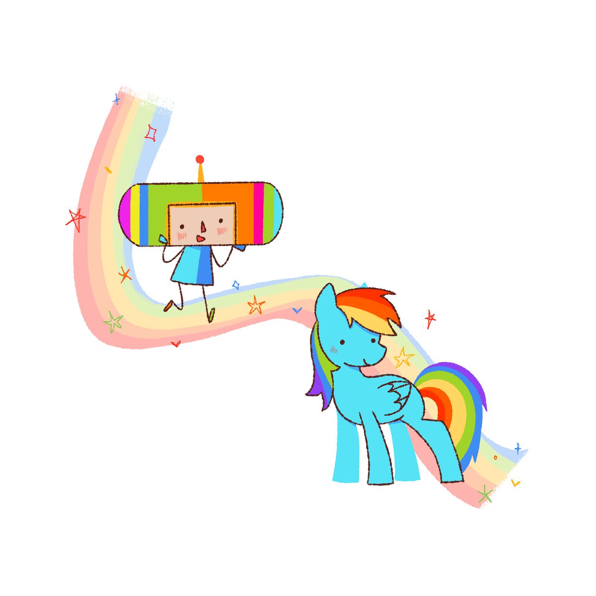 rainbow buddies 🌈🏳️‍🌈